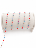Sterling Silver Electric Sherbet Enamel Chain