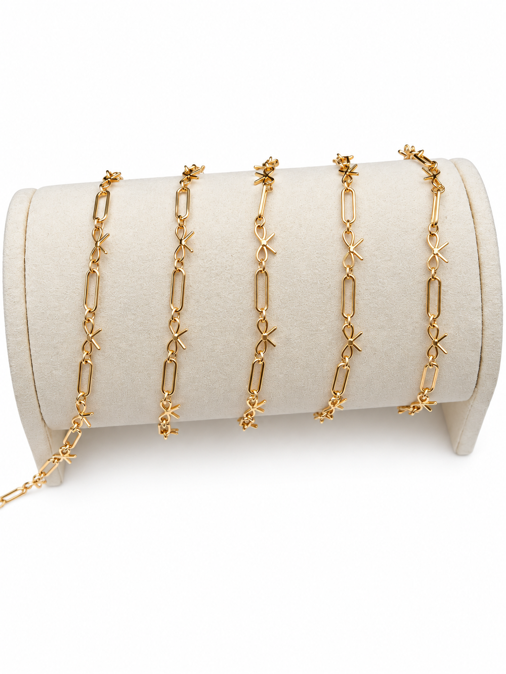 14K Gold-Filled Bow Link
