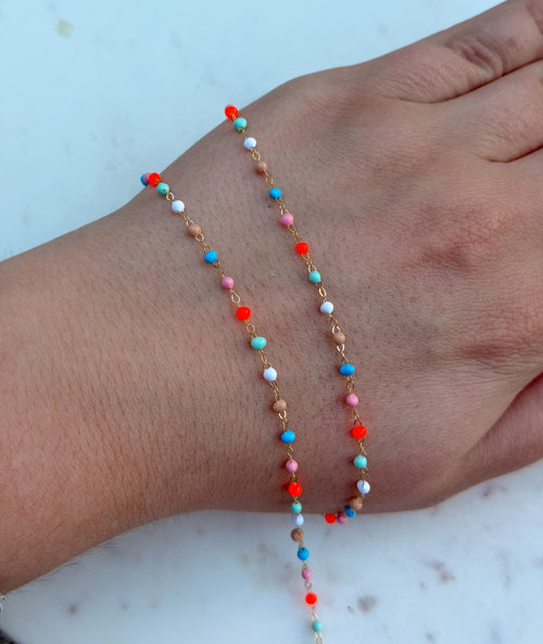 14K Gold-Filled Electric Sherbet Enamel Chain
