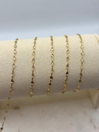 2.5mm 14K Gold-Filled Starburst Chain