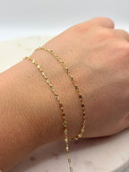 2.5mm 14K Gold-Filled Starburst Chain