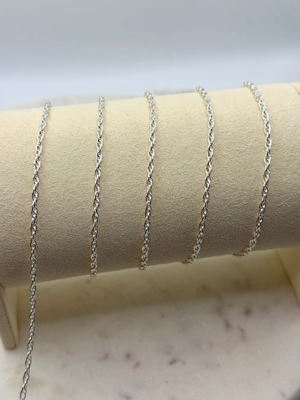 2mm Sterling Silver Rope Chain