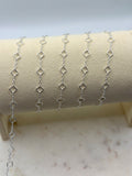 5mm Sterling Silver 1:5 Ratio Clover Chain