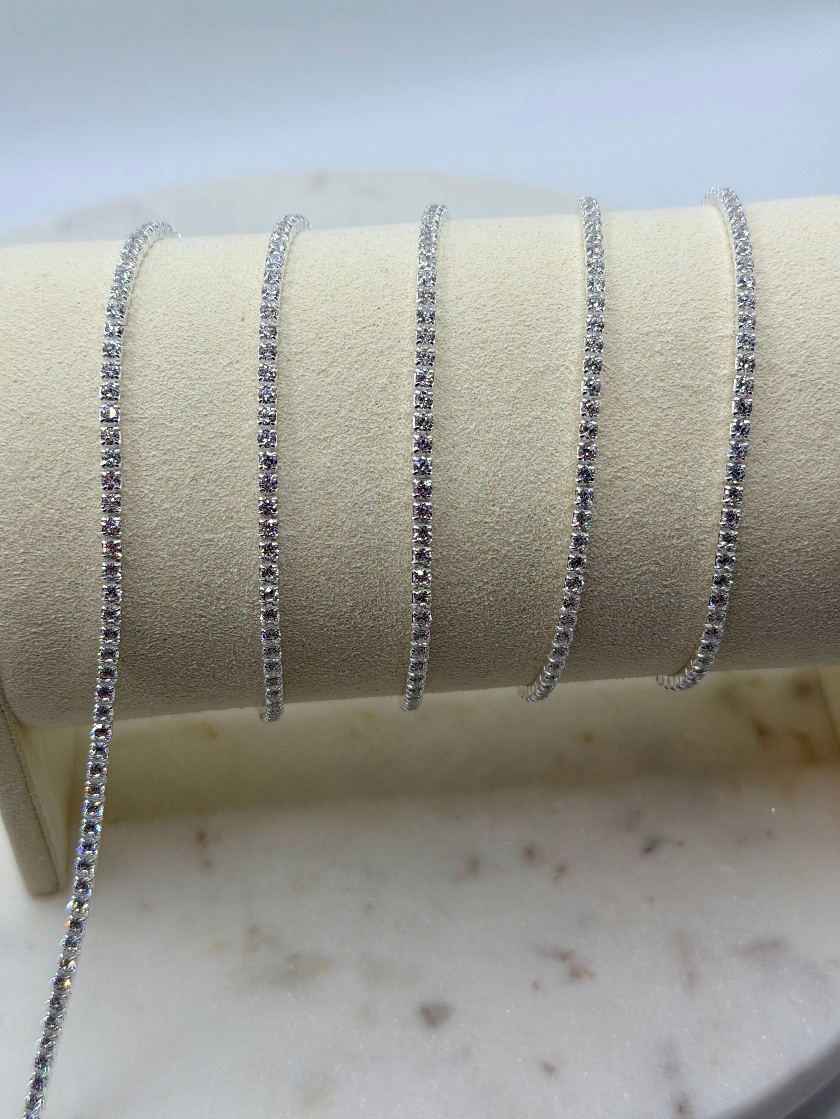 2mm Sterling Silver Tennis Chain